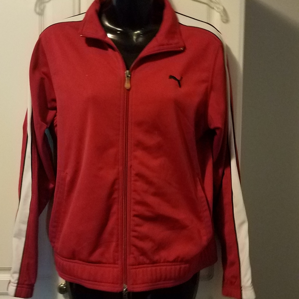 Puma jacket zip front